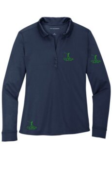 Port Authority Women's Silk Touch Performance Long Sleeve Polo L540LS